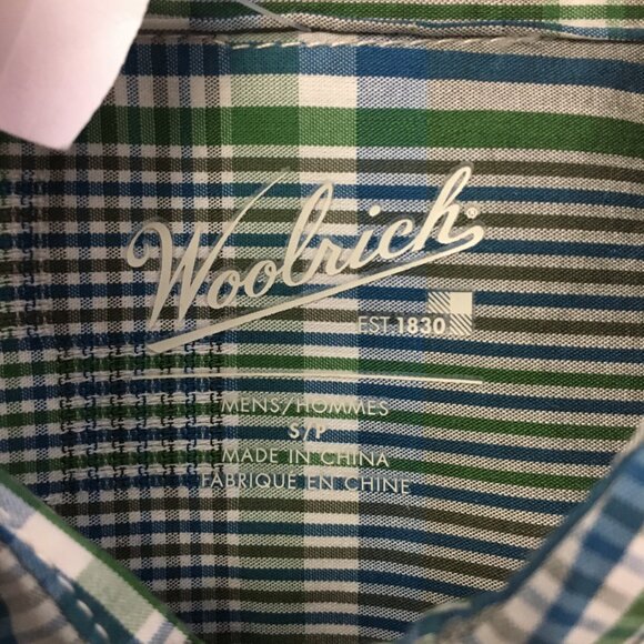 Woolrich Keep it Moving Men's SS Shirt - Size Small - Pre-owned - GVBGCB - Picture 3 of 8